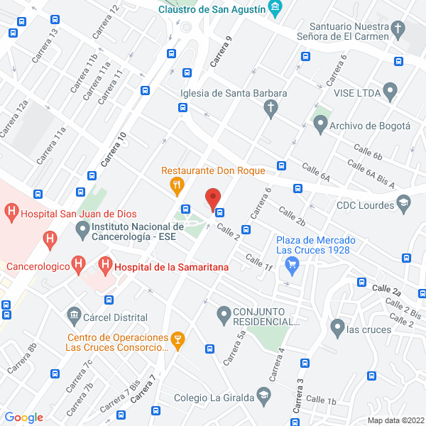 Mapa de Innofar Service S.A.S.
