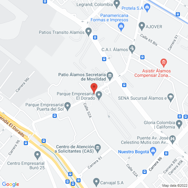 Mapa de Inovel S.A.S.
