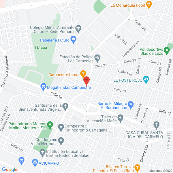 Map of Inrefri