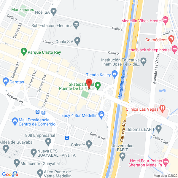 Mapa de Institución Educativa Cristo Rey