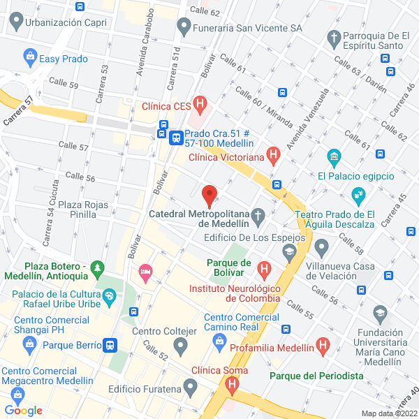 Mapa de Hotel Las Rampas