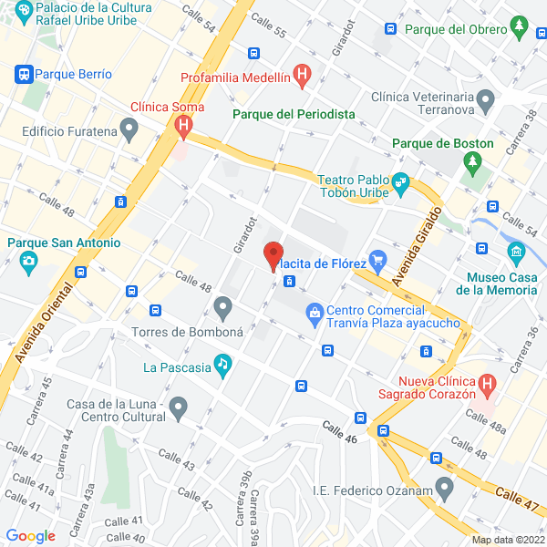 Mapa de Hotel Le'Couple