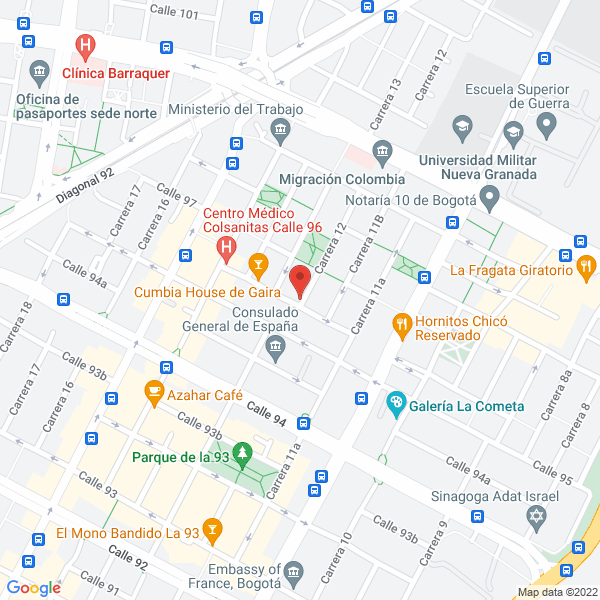 Mapa de Ku Arquitectos S.A.S.