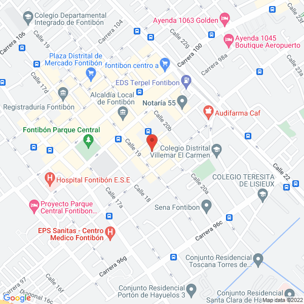 Mapa de Kuehne + Nagel S.A.S.