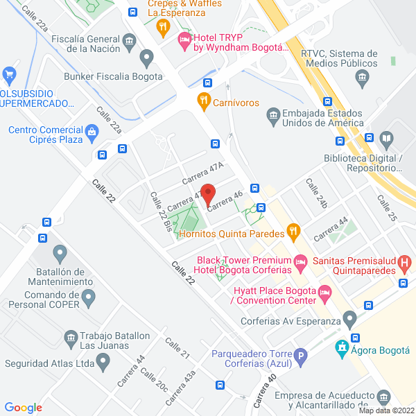 Mapa de La Loperia S.A.S.