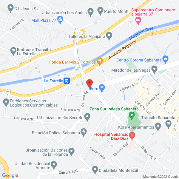Mapa de La Mayoría