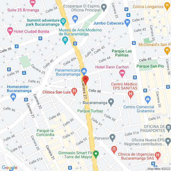 Map of La Momposina