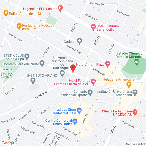 Map of La Muela S.A.S.