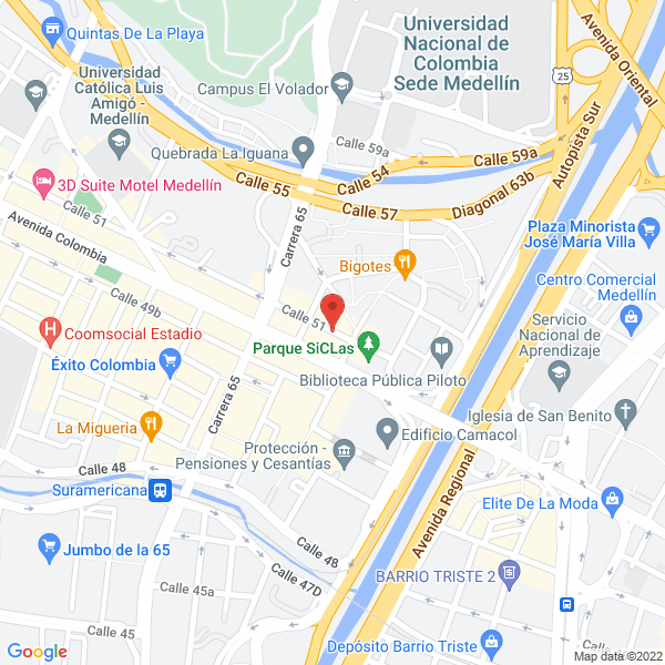 Mapa de La Peluqueria In