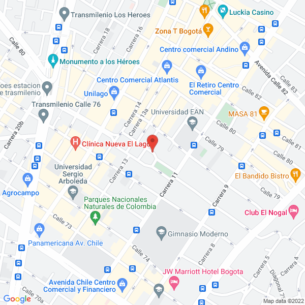 Mapa de La Peseta Gourmet S.A.S.