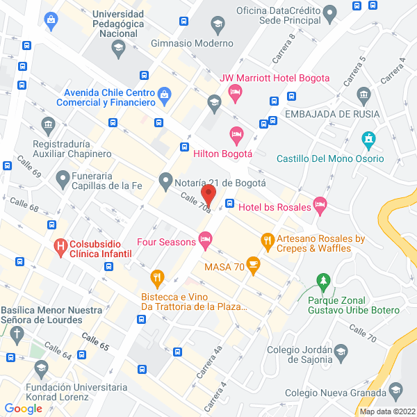 Mapa de La Quercia Caffé Ristorante