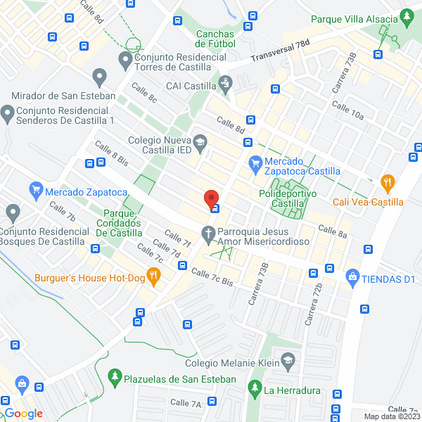 Mapa de La Recarga De Jota