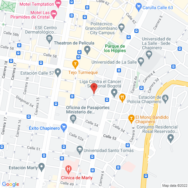 Mapa de Inversiones Chapaval Ltda
