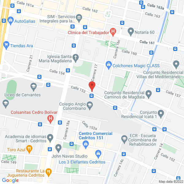 Mapa de Jc Lurduy Asociados S.A.S.