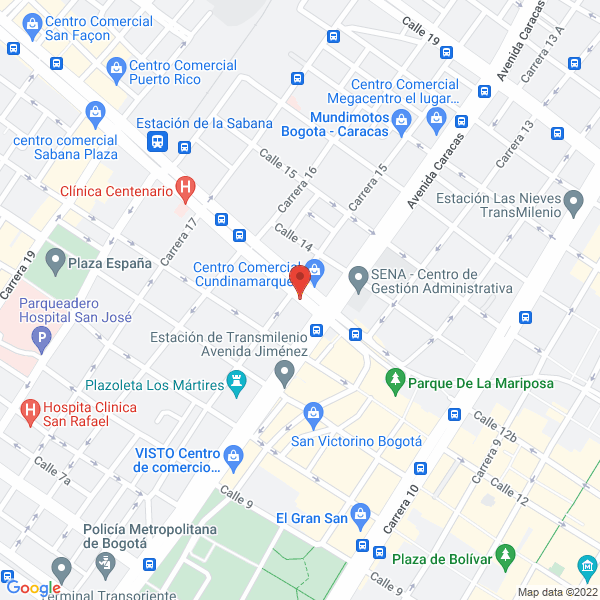 Mapa de Jcgmovil Tecnología