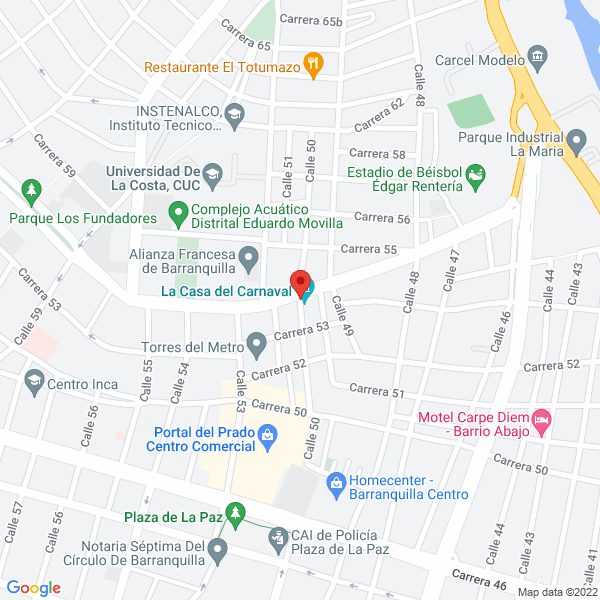 Map of Jcm Ltda.