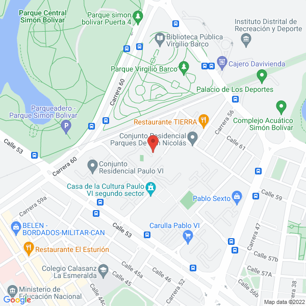 Mapa de Jgv Ingeniería S.A.S.