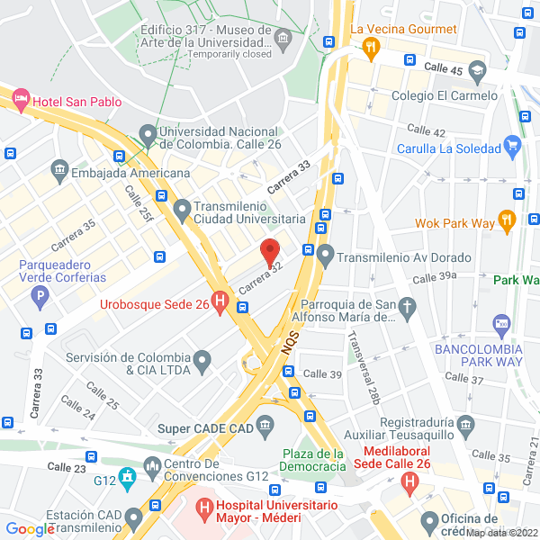 Mapa de Jiménez Velásquez Ligia