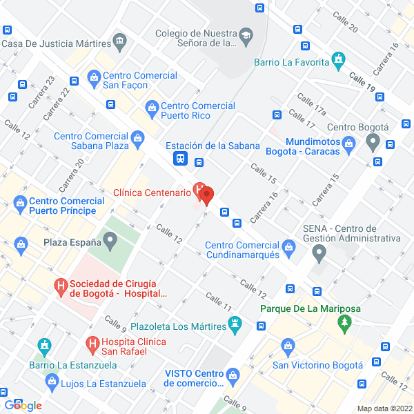 Mapa de Jin Mao S.A.S.