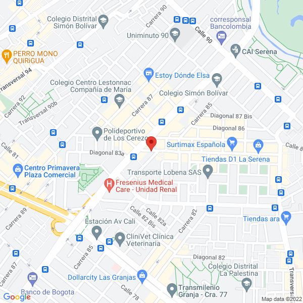 Mapa de Johann Leon Dc S.A.S.