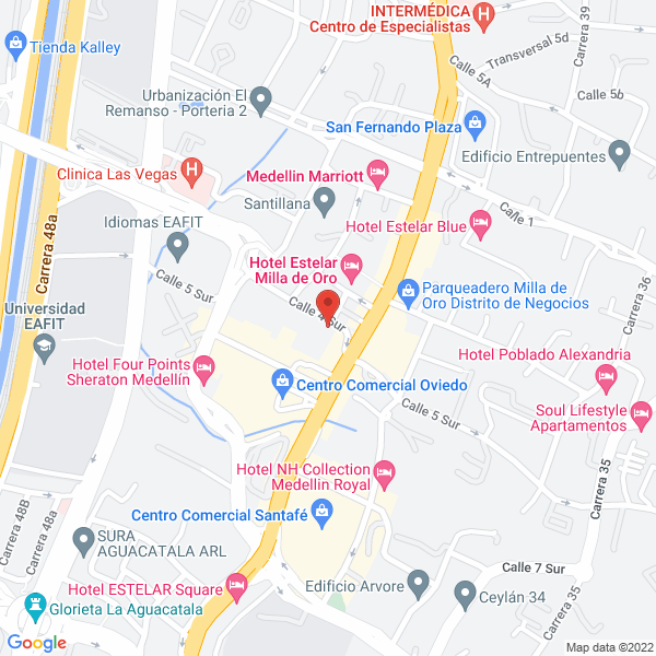 Mapa de Jose Ignacio Tobón Consultores