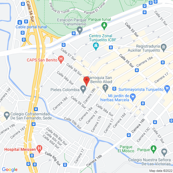 Mapa de José Calixto Mora