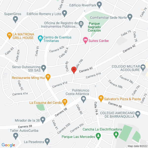 Map of Jovega Ingeniería Eléctrica E.U.
