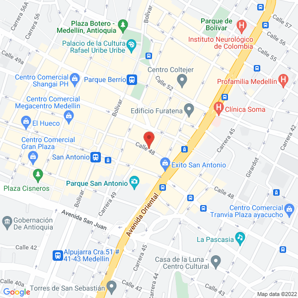 Mapa de Joyería Albert