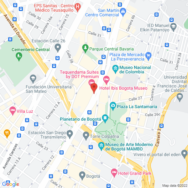 Mapa de Joyería Kuehne Joyeros