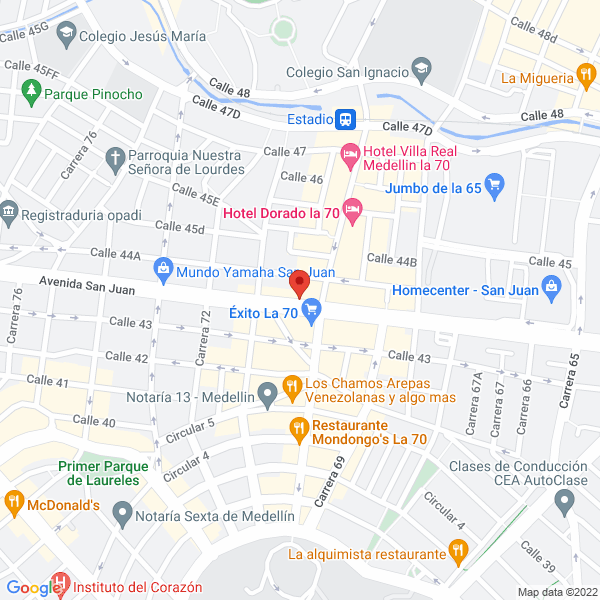 Mapa de Hotel Villas De San Juan