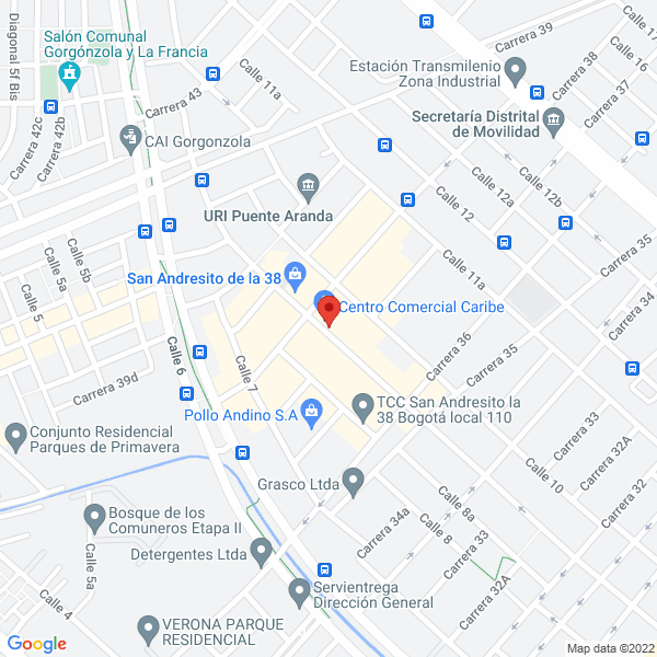 Mapa de Hr Comunicaciones Ltda.
