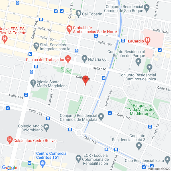 Mapa de Hr Management S.A.S.