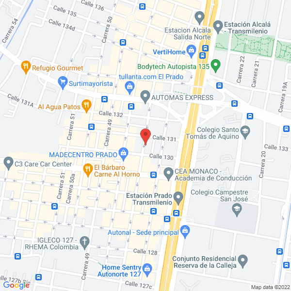 Mapa de Huertas Eli
