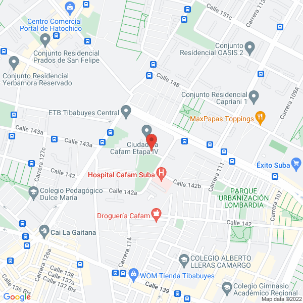 Mapa de Hydrawork Sh S.A.S.