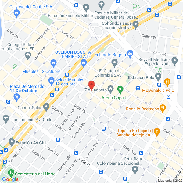 Mapa de Hydro Spa Ltda.