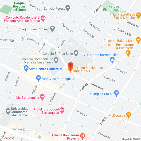 Map of La Terraza De La Casa