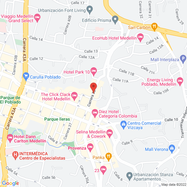 Mapa de La Tienda Del Barrio