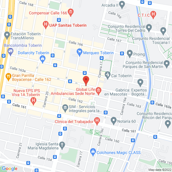 Mapa de Irt Publicidad Digital S.A.S.
