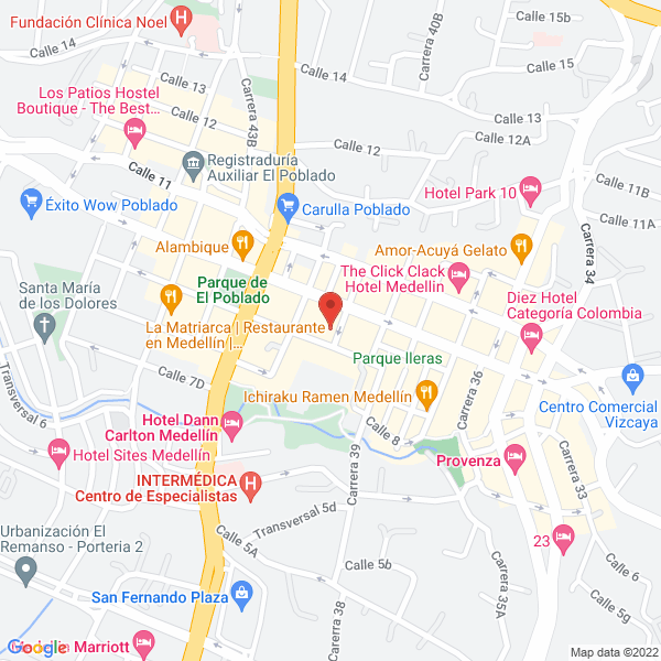 Mapa de Isaza Yepes Y Cia