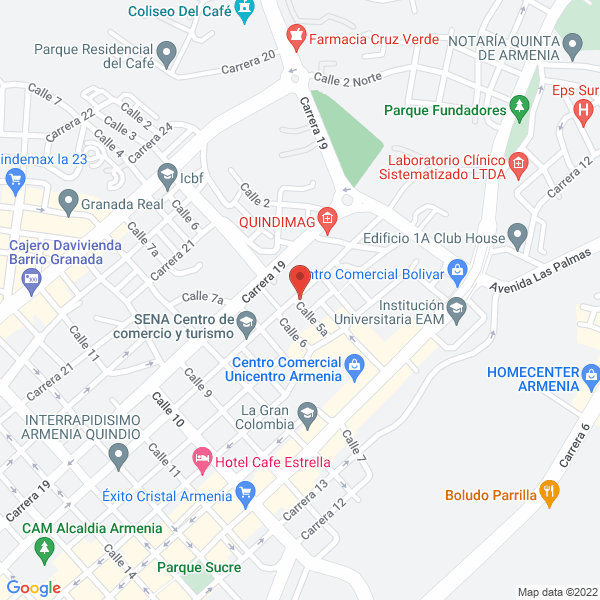 Map of Issa S.A.S.