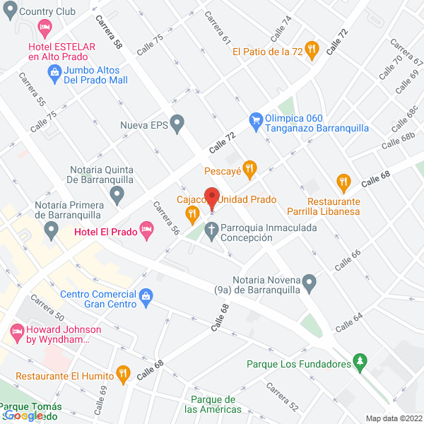 Map of Issa Saieh & Cía. Ltda.