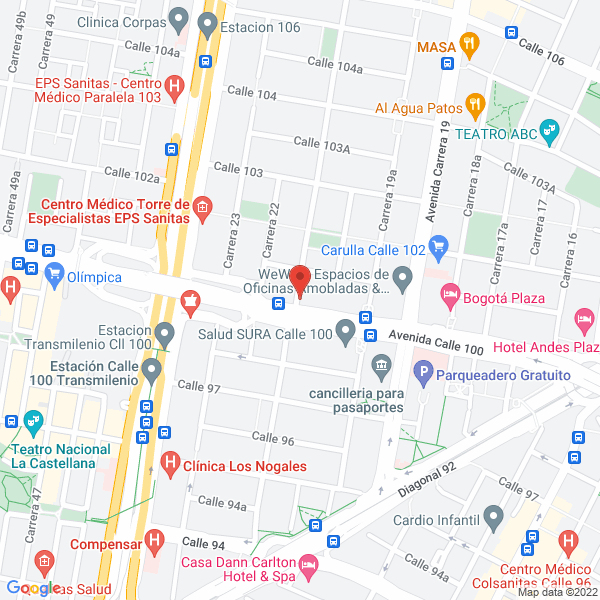 Mapa de IT Espacios S.A.S.