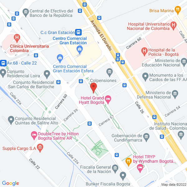Mapa de Ital Consulting Colombia S.A.S.