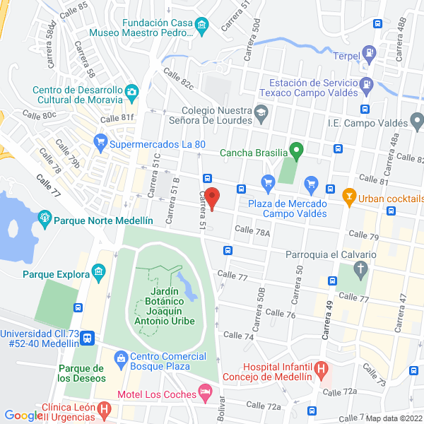 Mapa de Itelec S:A:S