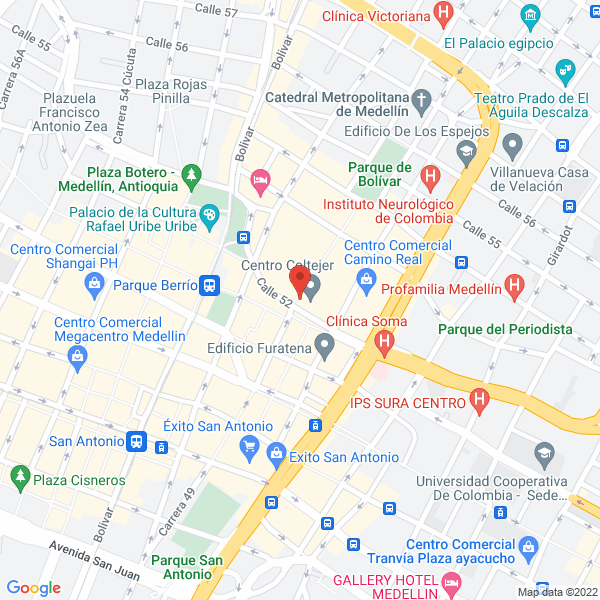 Mapa de La Officina Litografía Ltda
