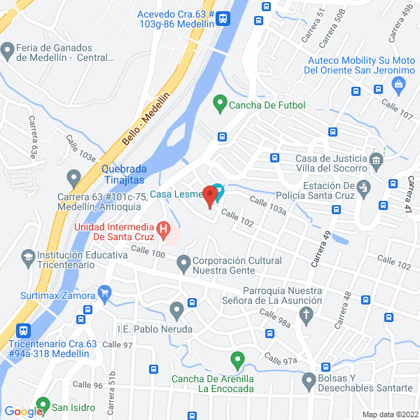 Mapa de La Rejita