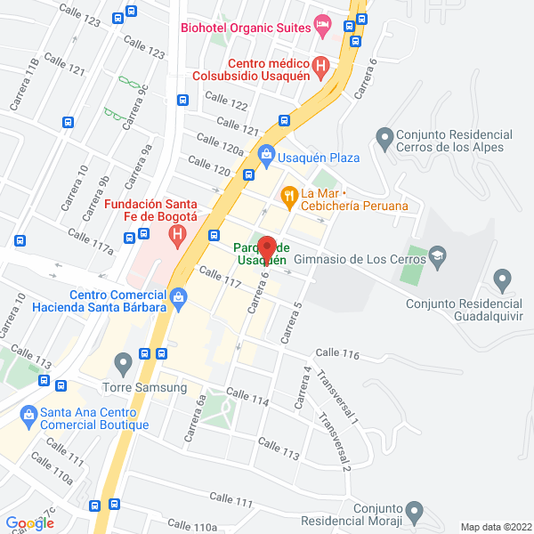 Mapa de La Retratista S.A.S.