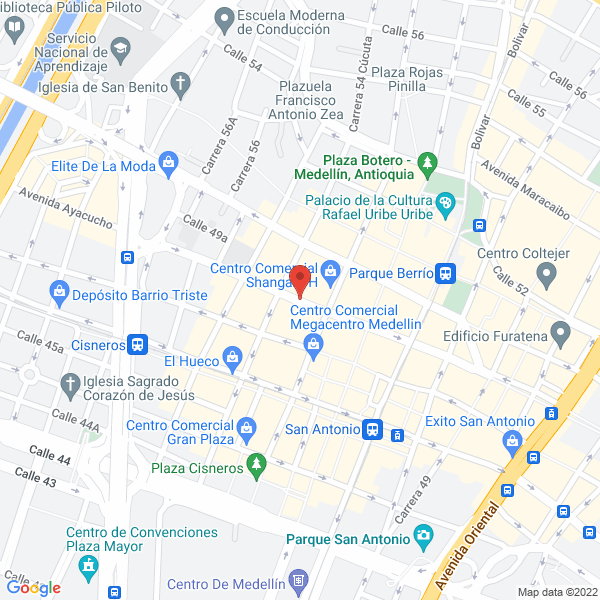 Mapa de La Surtidora Del Bebe.