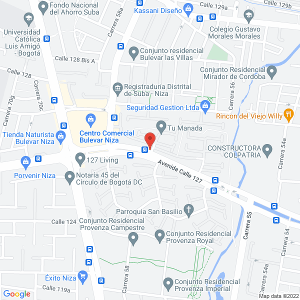 Mapa de La Ventana Taller De Artes S.A.S.