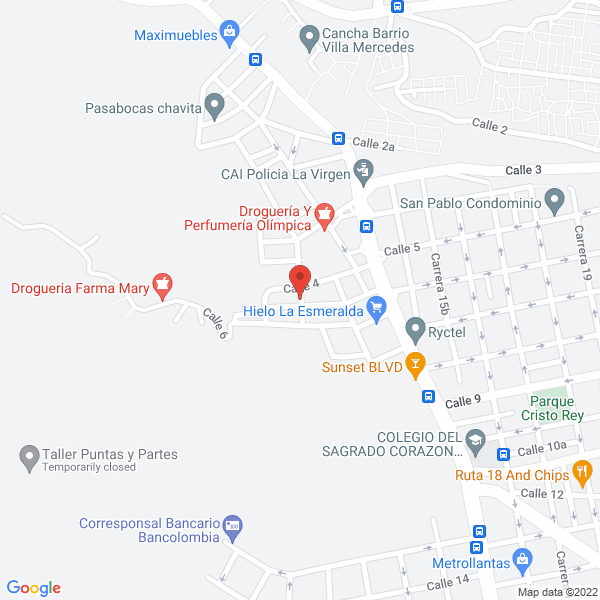 Map of Iglesia Cristiana Del Movimiento Misionero Mundial